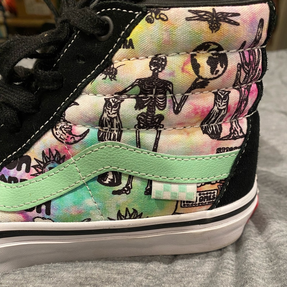 Vans Skate Sk8-Hi [Shroom Doom] black/green NEW mens size 5